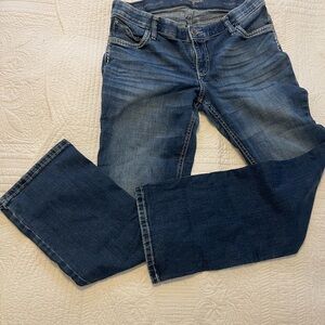 Wrangler Women's Dark Blue Boot Cut Jeans